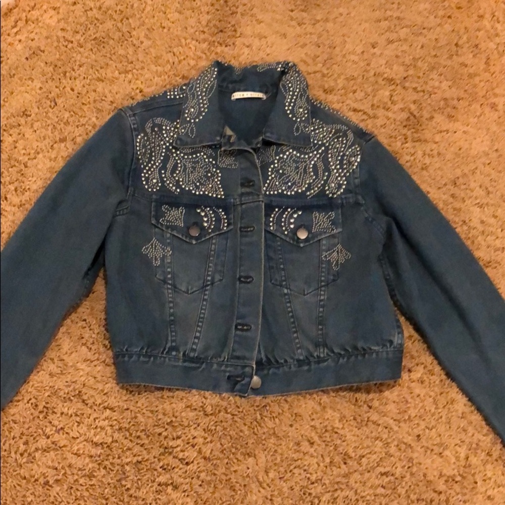 Alice & Olivia denim jacket
